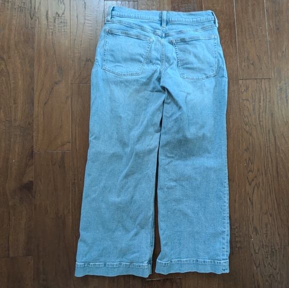 J. Crew Light Blue Classic Wide Leg Jeans - Picture 3 of 12